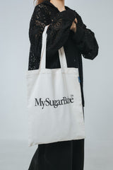 Classy logo tote bag