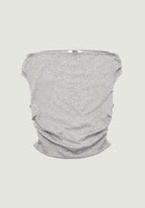 CLOUD OFF-SHOULDER T-SHIRT