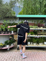 h flower logo short sleeve set up