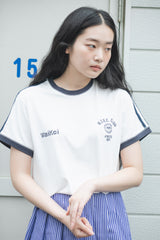 Wai Kei ×MSB double logo line Tee
