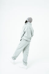 Half zip fleece setup