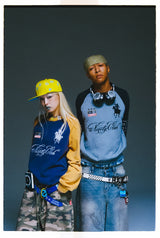 Horse Girl Logo Raglan Crew Sweat