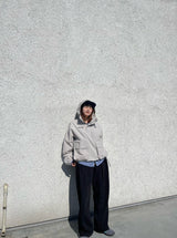 paw pad half zip anorak