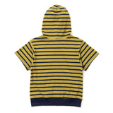 Assort Short sleeve zip hoodie