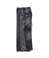 HYSTERIC GLAMOUR genzai SNAKE BAGGY DENIM PANTS