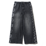 HYSTERIC GLAMOUR genzai SNAKE BAGGY DENIM PANTS