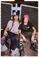 사쿠라 모션 킹 로고 티