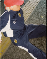 9090×Umbro尼龍軌道褲