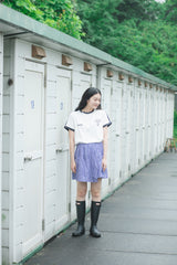 Wai Kei ×MSB double logo line Tee