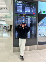 paw pad half zip anorak