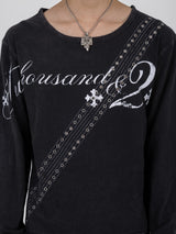 Slash belted L/S Tee