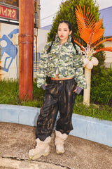 SIGNATURE RUBBER LOGO 羽绒服