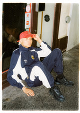 9090 × UMBRO 나일론 트랙 재킷