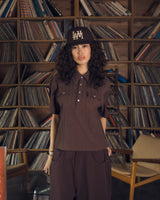 random teleco western polo shirt