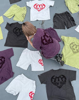 Vintage Like Heart Logo Shorts