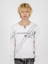 Slash belted L/S Tee