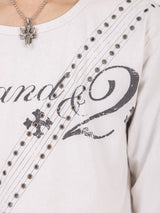 Slash belted L/S Tee