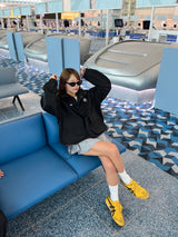 paw pad half zip anorak