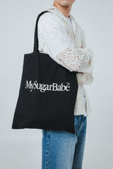 Classy logo tote bag