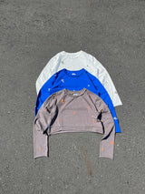 All over pattern long tee