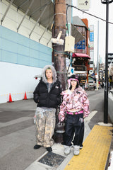 90 로고가 풍부한 복도 재킷