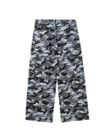 BU CAMOUFLAGE PATTERN CARGO PANTS