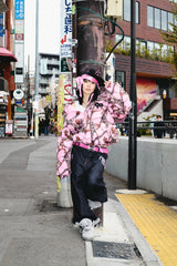 90 로고가 풍부한 복도 재킷