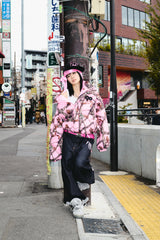 90 로고가 풍부한 복도 재킷