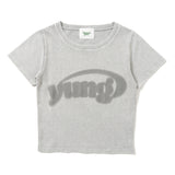 yung logo spray ss tee