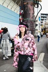 90 로고가 풍부한 복도 재킷