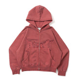 BLESSS U Pigment Zip Hoodie