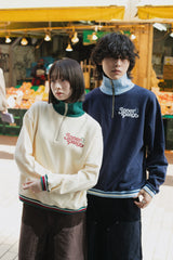 the inner peace half zip sweat