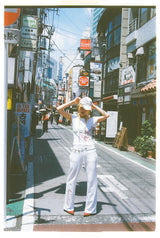 Feather Logo Slim Sweat Pants