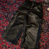 Ballsy Painter 仿皮宽松裤