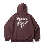 Butterfly Logo Lame Hoodie