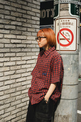 9090 X Wudge Boy King Check襯衫