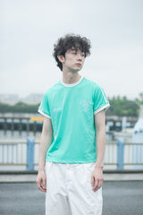 Wai Kei ×MSB double logo line Tee
