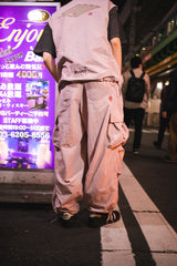 技術徽標尼龍貨物褲