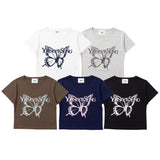 バタフライ フロント ロゴ SS Tシャツ