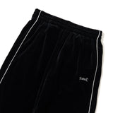BU velour track pants