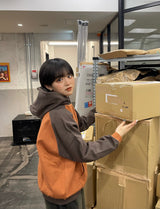 raglan by color hoodie