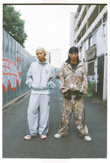 Herald Logo Side Zip Nylon Pants