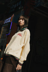 the inner peace half zip sweat