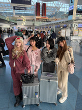 universal logo Premium crush EMB zip hoodie