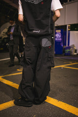 技術徽標尼龍貨物褲