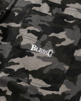 BU CAMOUFLAGE PATTERN CARGO PANTS