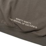 9090 OG徽標緞面Crewneck汗水(輕)