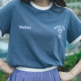 Wai Kei ×MSB double logo line Tee