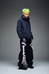 可逆半拉链抓绒衣