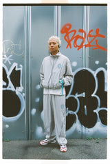 Herald Logo Side Zip Nylon Jacket